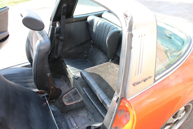 Interieur - Rücksitze Targa