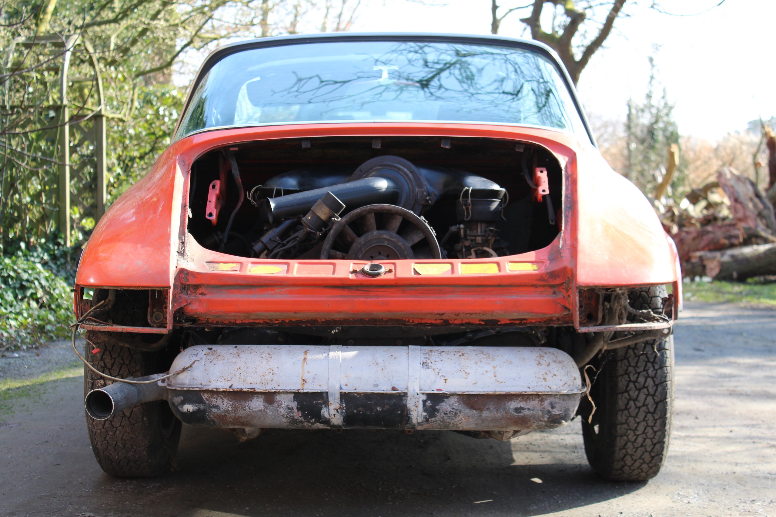 Original 2.4l Boxermotor komplett