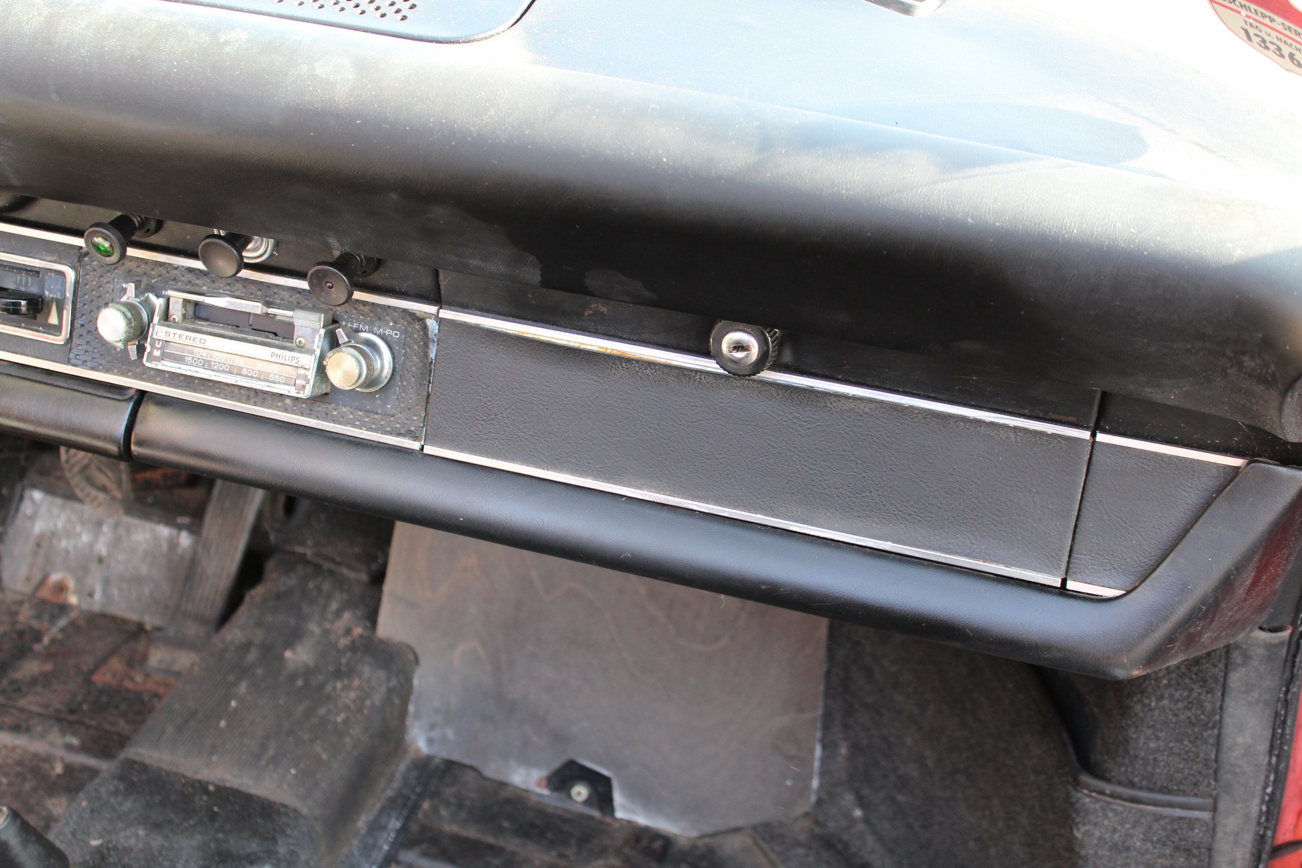 Handschuhfach Detailaufnahme